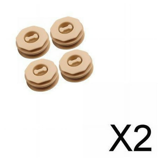 Paquete de 2-6 unidades de 4 clips para alfombrilla de coche, soporte para funda, accesorios para automóvil 2 piezas