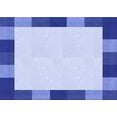thumbnail image 1 of Ahgly Tapis Rectangulaire Lavable en Machine Intérieur Transitionnel Bleu Ciel, 2 Pieds x 5 Pieds, 1 of 7