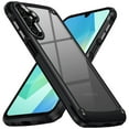 thumbnail image 3 of For Samsung A16 5G Ultimate CaseX Transparent Hybrid Case with Metal Buttons And Camera Edges - Black, 3 of 3