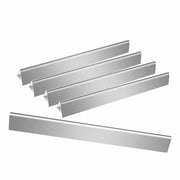 Avenger 7536 Universal Stainless Steel Flavorizer Bars 22.6 inches, Heat Plates/Tent Shield Replacement for Weber Spirit 300 Series, E310, E320, Genesis Silver B C, Gold - Set of 5
