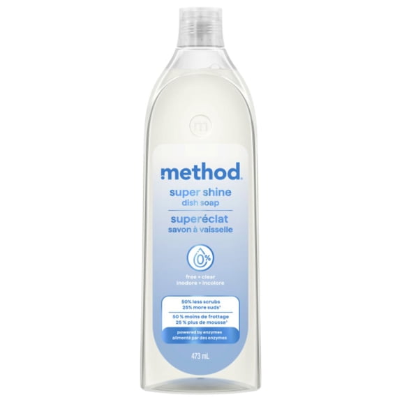 Method Super Shine Liquid Dish Soap Free and Clear