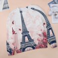 thumbnail image 6 of Eiffel Tower Womens Oversized Sweatshirts Hoodies Crewneck Casual Tops Comfy FallWinter Clothes 2024, 6 of 7