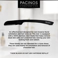 thumbnail image 2 of Pacinos Derma Blades Juego de 3 Navajas Rectas de Precisión, 2 of 5