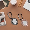 thumbnail image 2 of Portable Metal Protect Case For Airtags Protective Cover With Keychain Hook Rose gold, 2 of 7