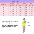 thumbnail image 4 of Girls Princess Two Piece Swimsuit Toddler Bikini Set Ruffle Bathing Suit SwimWear, 4 of 6