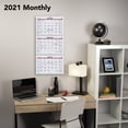 thumbnail image 2 of AT-A-GLANCE Move-A-Page 15-Month Wall Calendar, 12" x 27", December 2020 to  February 2022 - PMLF112821, 2 of 4