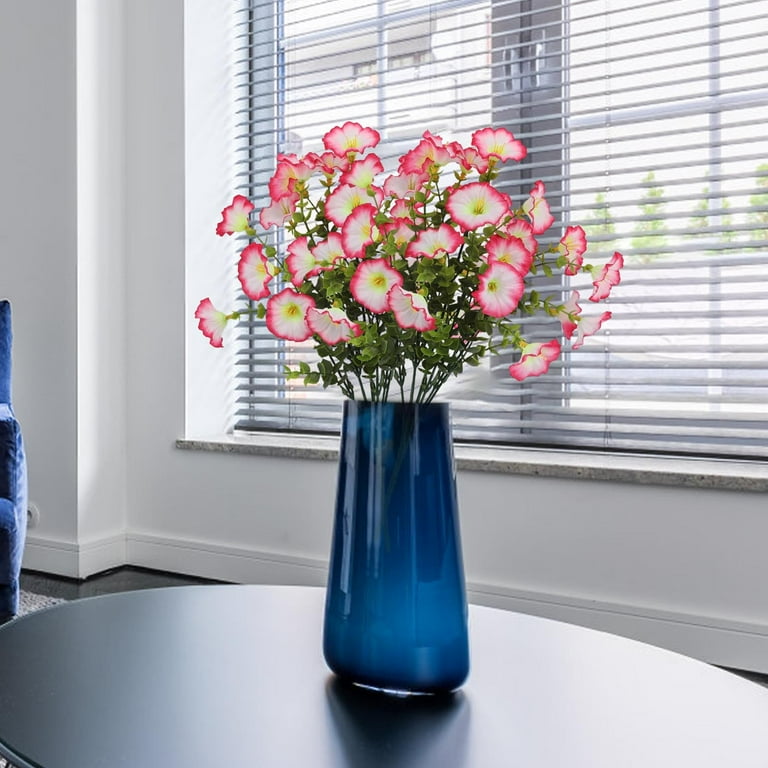 Nsxcdh 4PC Outdoor Artificial Flowers,Realistic Morning Glory