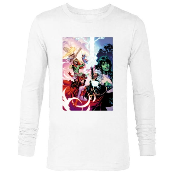 Marvel Women She-Hulk Storm Scarlet Witch Jean Grey Valkyrie - Long Sleeve T-Shirt for Men - Customized-White
