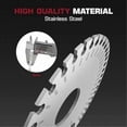 thumbnail image 5 of Stainless Steel Dual-Sided Thickness Gauge for Metal Sheets & Welding Materials, 5 of 5