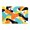 Color 1, variant on 8 Pack Colorful Abstract Fluid Art Acoustic Panels Self-Adhesive Orange Yellow Black Teal Orange Yellow Decorative Sound Absorbing Wall Panels, Sound Panels for Recording Studio Living Room 48"x32"