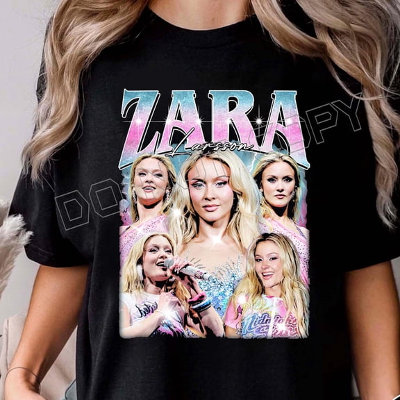 Zara Larsson Bootleg Shirt Sparkle Date Tour 2026 Vintage 90s Style Graphic T Shirt Gift for Fans