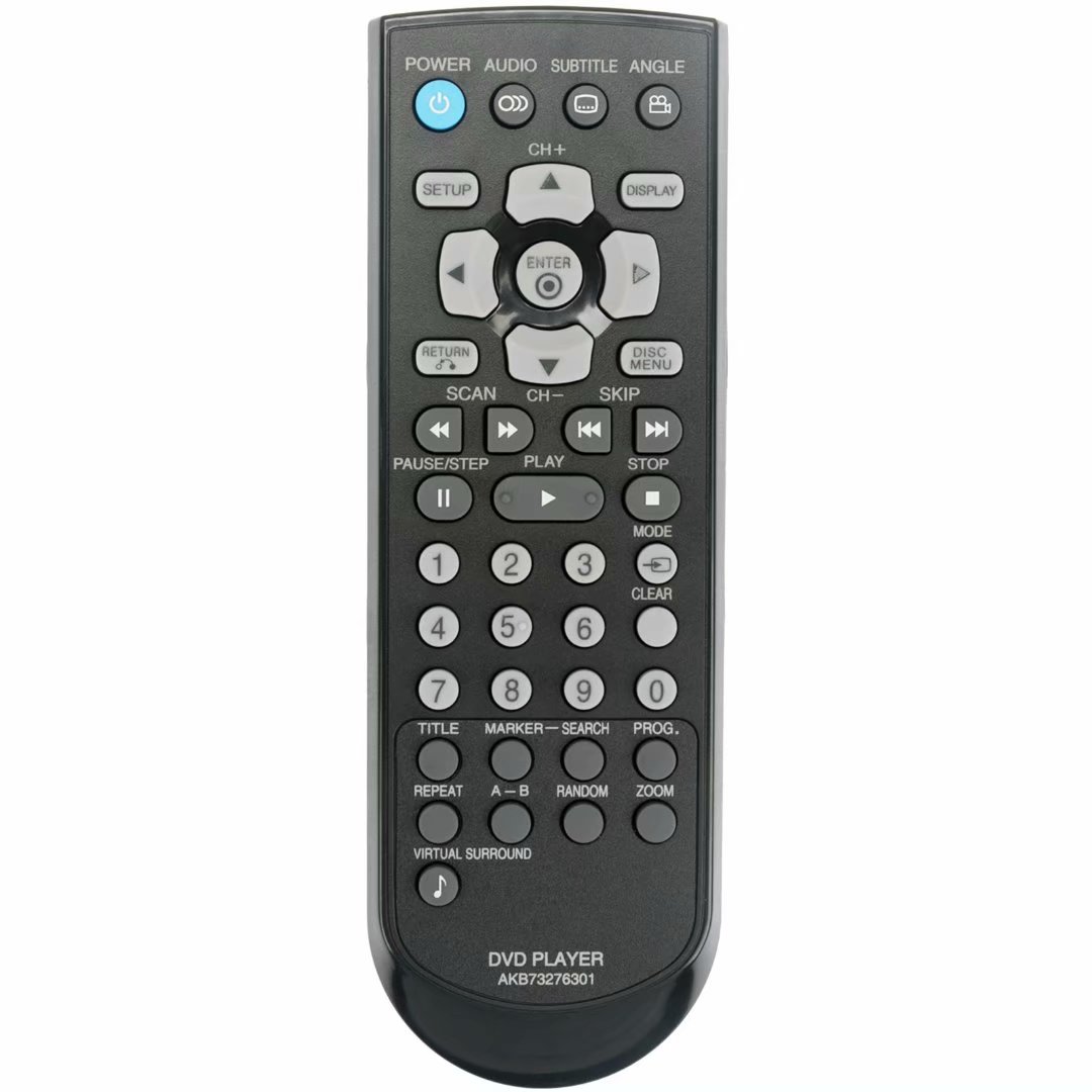 New Remote replacement AKB73276301 for LG Portable DVD Player DP670D