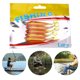 thumbnail image 5 of Señuelos Pesca Blandos Swimbait 5 Uds. 7cm Ojos 3D para Lubina Accesorios, 5 of 9