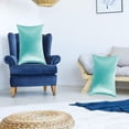thumbnail image 4 of HANXIULIN Satin Pillowcase for Hair and Skin Silk Satin Pillowcase 2 Pack Queen Size Pillow Cases Set Of 2 Silky Pillow Cover With Envelope Closure (20X30 Turquoise) Home Decor, 4 of 6