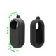thumbnail image 3 of Funda de silicona antivibración para cámara de 360 GB y 2 GB, color negro, resistente a caídas, carcasa blanda resistente al desgaste y con todo incluido, 3 of 5