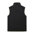 thumbnail image 2 of uikmnh Mens Vests Casual Men Stand Up Collar Workwear Vest Multiple Pockets Sleeveless Casual Loose Fit Business Comfortable Jacket Outwear Size:2XL, 2 of 6