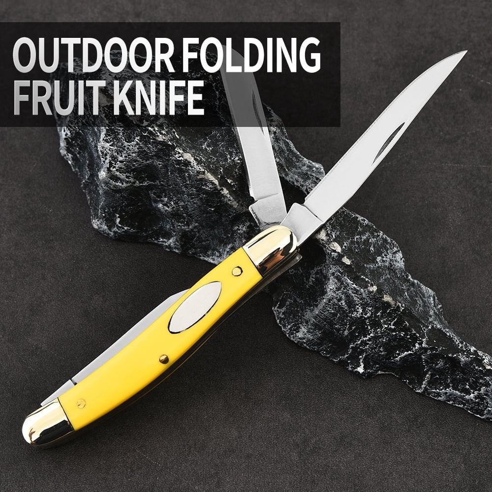 Advanced 3-Blade Copper Folding Knife - Outdoor Survival Essential, Top Gift for Enthusiasts