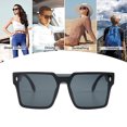thumbnail image 5 of Gafas de sol personalizadas de montura grande con tendencia de moda anti-ultravioleta, hechas de PC y CA, 5 of 5