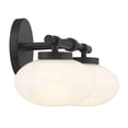 thumbnail image 5 of Barrow 2-Light Bathroom Vanity Light in Matte Black, 5 of 6