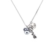 thumbnail image 2 of Delight Jewelry Fimo Clay Puppy Dog - Love and Lock Charm Necklace, 18"+1", 2 of 4