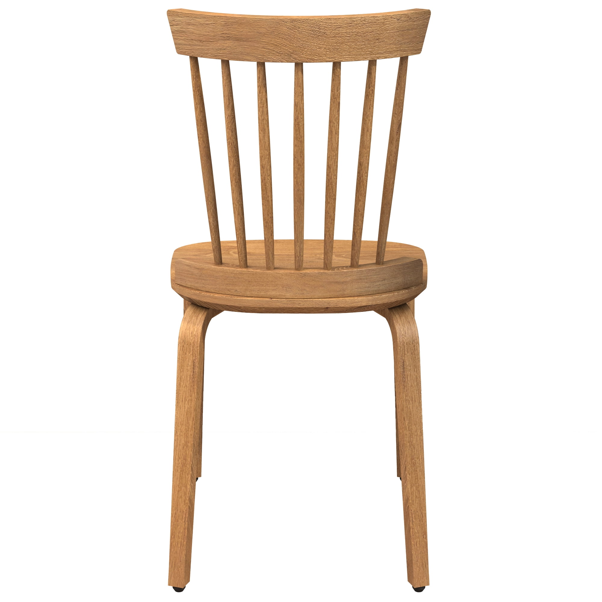 Resenkos Solid Wood Slat Back Dining Chairs Set of 2, Country Farmhouse Windsor Chair, Walnut Resenkos Solid Wood Slat Back Dining Chairs Set of 2, Country Farmhouse Windsor Chair, Walnut
