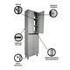 thumbnail image 4 of Despensero Alacena Organizador HORTENSIA Con Puertas, 4 of 6