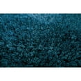 thumbnail image 4 of Vista Living Shag Rug Collection Solid Print Contemporary Area Rug, Blue, 4 of 4