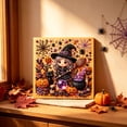 thumbnail image 4 of Qwtwty Halloween Pearl Painting Kit for Beginner, Funny DIY Diamond Dots Full Drill Crafts for Gem Art Dot Art for Home Wall Decor Holiday Gift, 4 of 9
