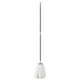 thumbnail image 2 of Non Woven Mop | 60cm Extra Wide Head | Absorbent White Non-Woven Fabric | Lightweight Ergonomic Stainless Steel Handle | Wet & Dry Dual Use | Anti-Slip EVA Grip | 155cm Long | 1 Pack, 2 of 9