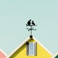 thumbnail image 1 of unbranded Iron Roof Weather Vane Para Jardín Y Negro Resistente Para Dirección Del, 1 of 8