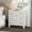 White, variant on Huisuilinss 3 Drawer Dresser,Wood Chest Of Drawers With Exquisite Metal Handles,Bedside Table Nightstand,Small Storage Chest,Modern Dresser For Bedroom Living Room Hallway Entryway