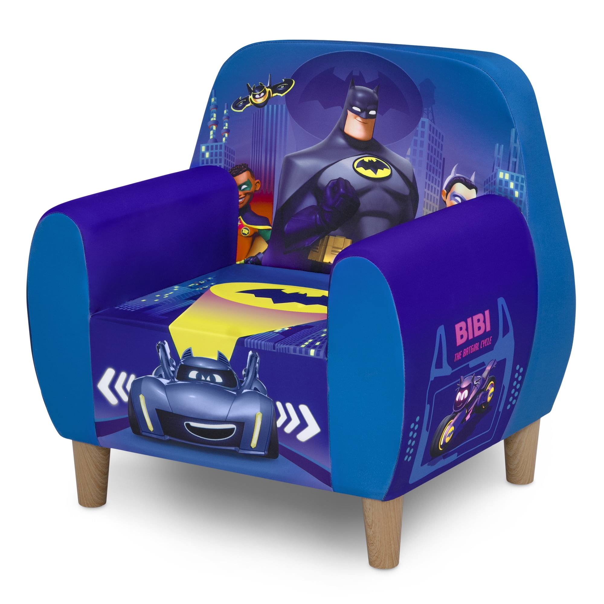 Batman Batwheels Foam Chair by Delta Children, Blue