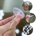 thumbnail image 4 of Heavy Duty Adhesive Ceiling Hooks for Hanging Plants and Decor Transparent Plastic and Stainless Steel 20pcs, 4 of 5