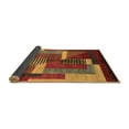 thumbnail image 2 of Ahgly Company Indoor Round Oriental Brown Modern Area Rugs, 7' Round, 2 of 4