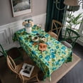 thumbnail image 2 of Nappe Rectangulaire en Coton Lin Anti-Poussière pour Décoration de Cuisine Salle à Manger, 2 of 6