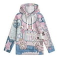 thumbnail image 5 of NONOMOCHI Hoodie with Pocket Cartoon Anime for Boys Girls Teens Gift, 5 of 6