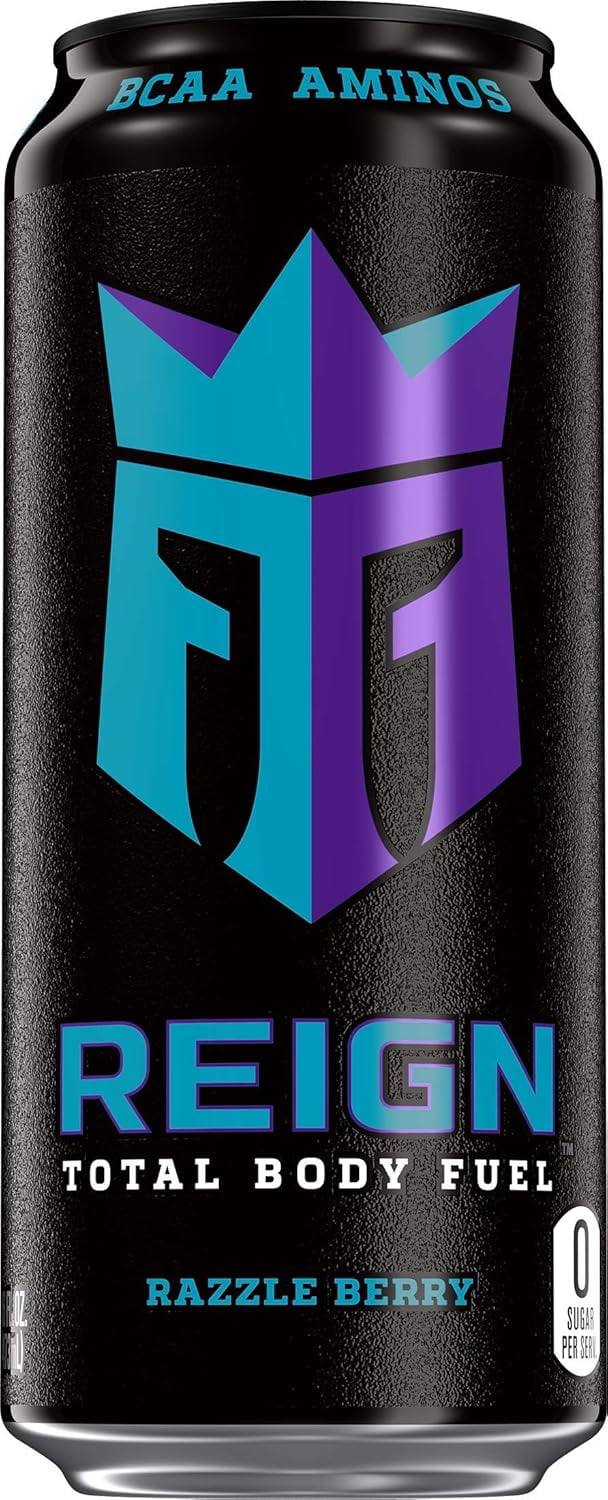 REIGN Total Body Fuel - Ultimate Variety Pack - 16 Fl Oz (Pack of 16)