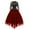 Wine, variant on LEAVINGSUO Women's Casual Dresses Women Fashion Gothic Style Sexy Banquet Festival Dress Lace Vintage Dress Chiffon Long Sleeve Dress Wine M