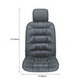 thumbnail image 3 of KQJQS Winter Car Front Seat Cushion with Plush Warmth, Thick Soft Material, and Easy Installation, 3 of 7