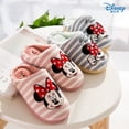 thumbnail image 2 of Nuevas pantuflas de algodón con dibujos animados de Disney para niños, zapatillas antideslizantes de Mickey más terciopelo grueso y cálido para el hogar, slippers38-39 de algodón con plantilla de 24cm Gao Jinjia LED, 2 of 2