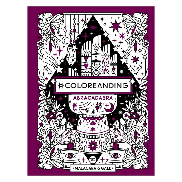 Coloreanding Abracadabra VR Editoras Libro de bolsillo 1ra edicion