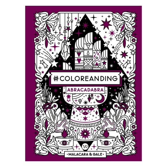 Coloreanding Abracadabra VR Editoras Libro de bolsillo 1ra edicion