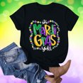 thumbnail image 4 of TIMIFIS T-Shirts pour Femmes Été Printemps Manches Courtes Coupe Classique T-Shirts Mode Imprimé Col Rond Blouses, 4 of 5