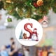 thumbnail image 1 of 2024 26 Letter Christmas Snowman Christmas Pendant - Acrylic Car Pendant Saint, 1 of 5