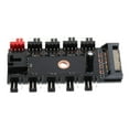thumbnail image 1 of vías, 4/, divisor de ventilador de refrigeración, controlador de de concentrador de potencia + tornillos shamjiam Controlador de ventilador de PCB, 1 of 9