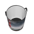 thumbnail image 3 of Bingfone 3d Lighthouse In The Surf Waterproof Foldable Laundry Hamper Bucket With Handles For Storage Bin,Clothes Hamper (Medium), 3 of 8