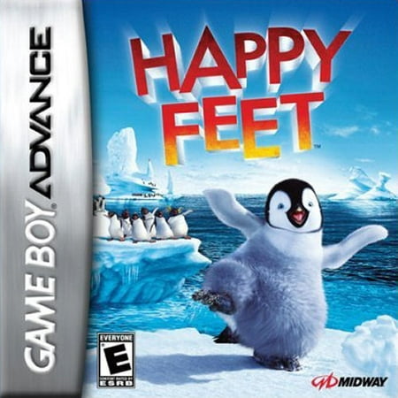 Happy Feet - Nintendo Gameboy Advance GBA (Best Gameboy Advance Games Ever)