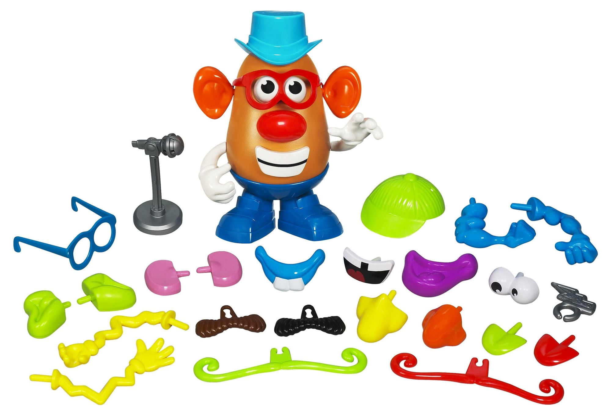 Playskool Friends Mr. Potato Head Silly Suitcase - Kit with 33