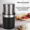 thumbnail image 4 of Voltix Electric Multi-use Cup Grinder – Large Capacity Stainless Steel, Dual-Layer Lid, Detachable and Water Washable Electric Multi Use Cup Grinder, for Home Kitchen (Straight Blade), 4 of 8