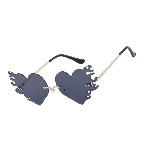 de terre sin montur mujer, de terre de Vintage a , divertidas en apariencia de , negro Yotijar Gafas de sol de mujer